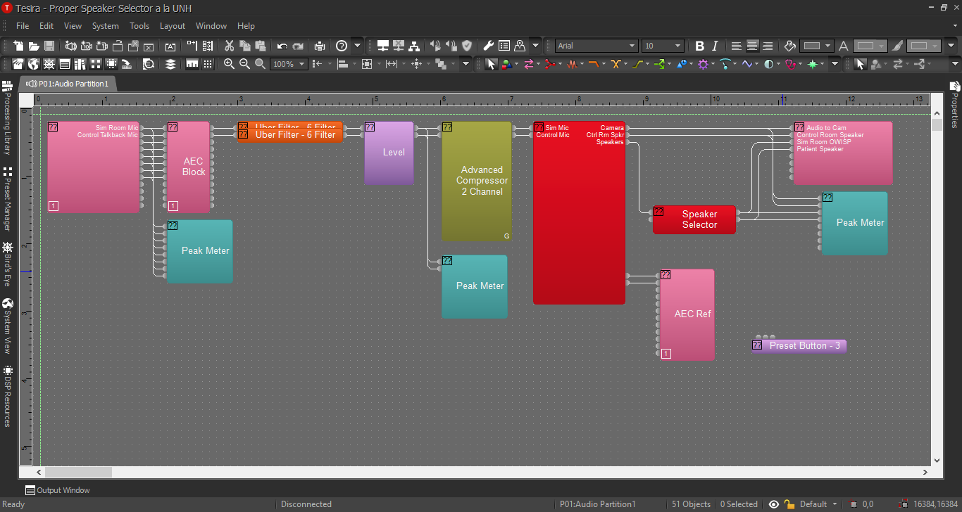 Tesira Speaker Selector Config.png