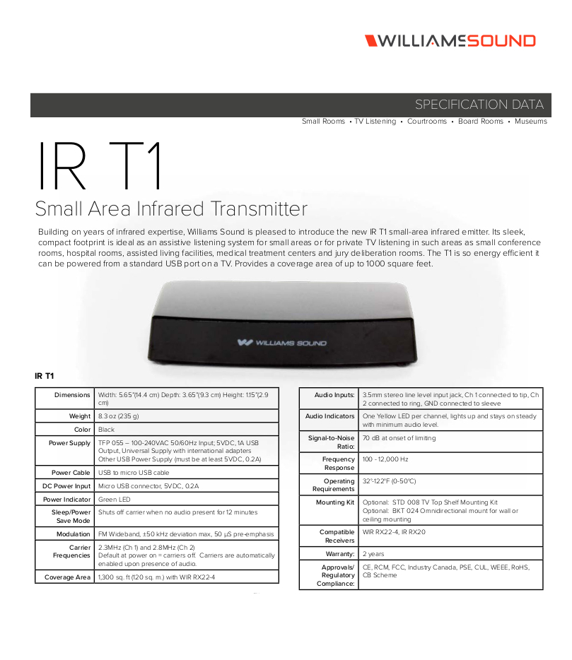 WilliamsIRT1Specifications.jpg