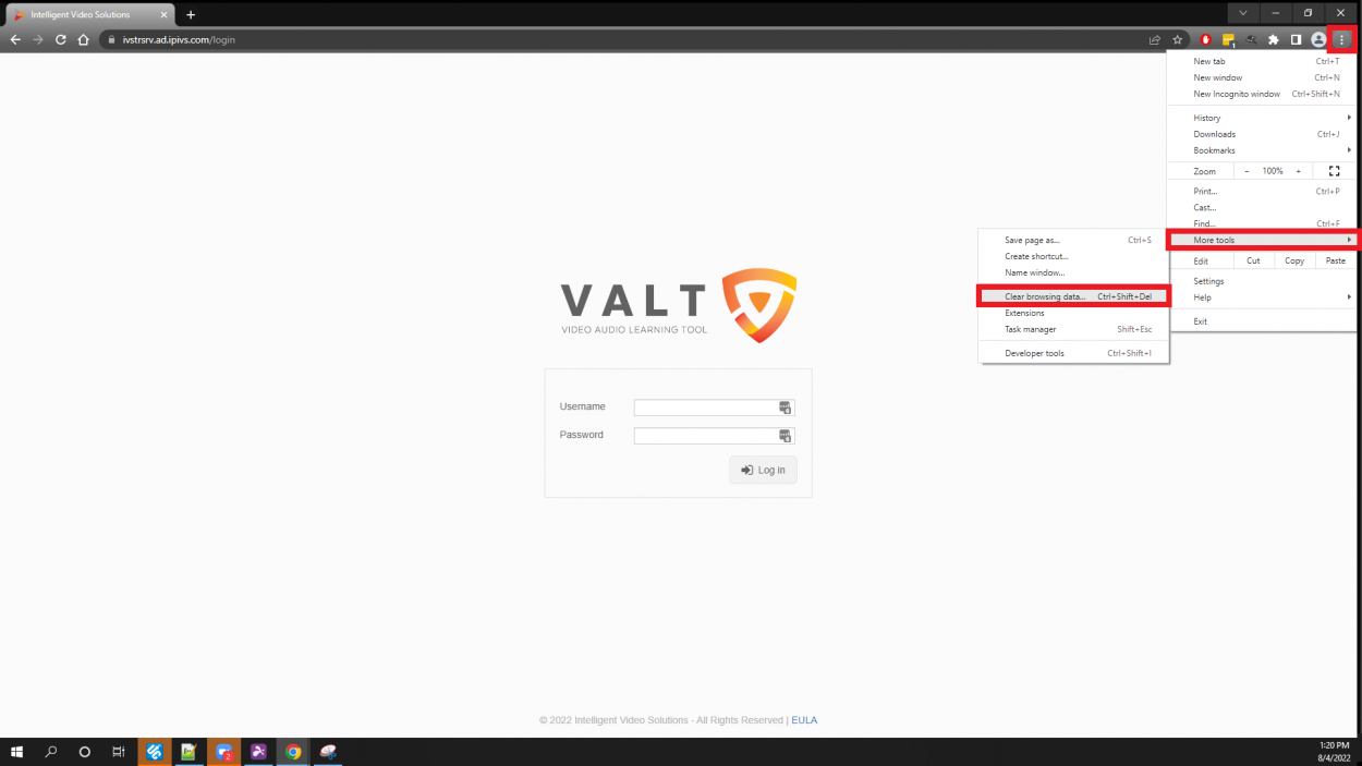 Chrome Clearing Browsing Data.png