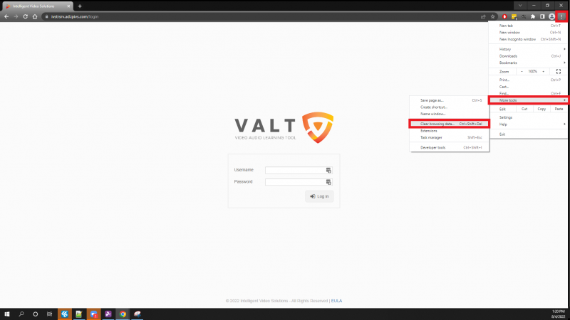File:Chrome Clearing Browsing Data.png