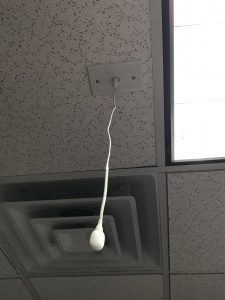 Mic hanging from ceiling.JPG